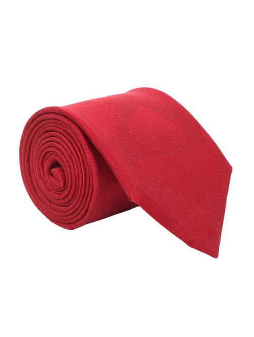red mirofiber tie - 13356771 - Very Small Image - 1