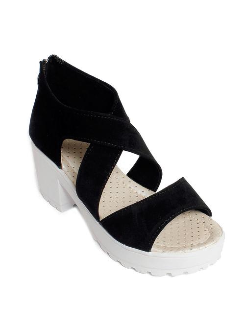 black closed back thong sandal - 13357424 - Very Small Image - 1