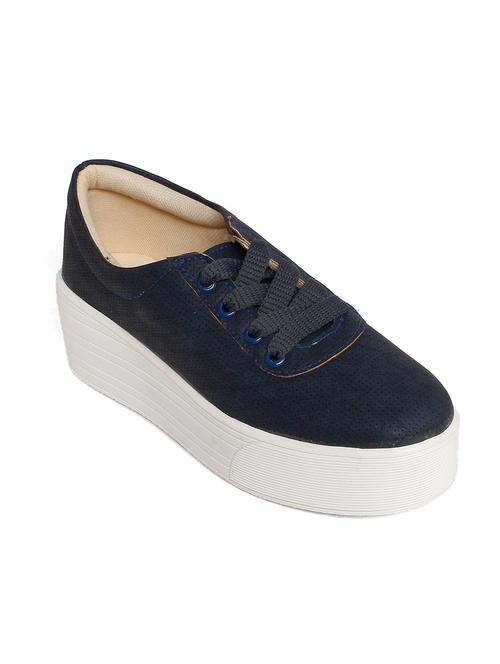 blue pu sneakers - 13357438 - Very Small Image - 1