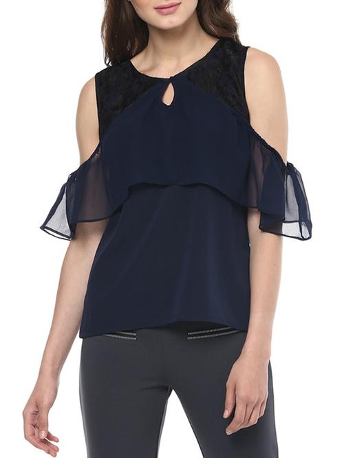 navy blue regular top - 13357687 - Very Small Image - 1