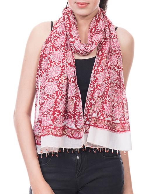 multi colored cotton scarf - 13358068 - Very Small Image - 1
