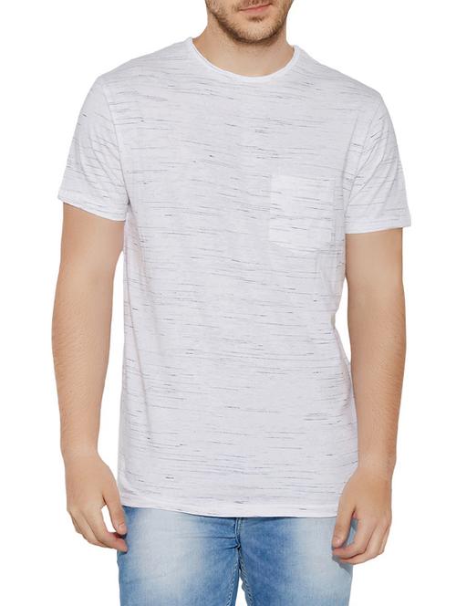 white cotton tshirt - 13361994 - Very Small Image - 1