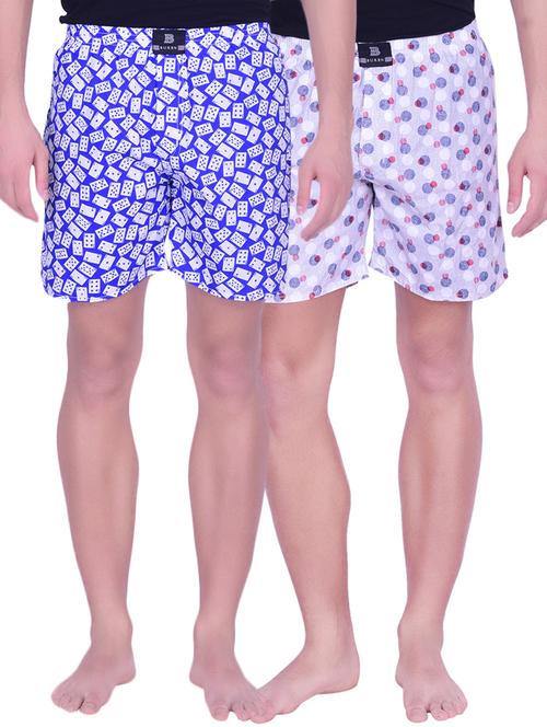 blue cotton boxer - 13362260 - Very Small Image - 1