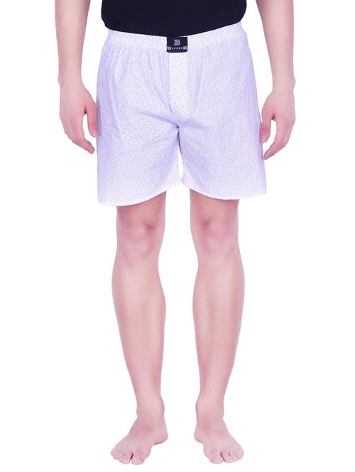 white cotton boxer - 13362264 - Very Small Image - 1