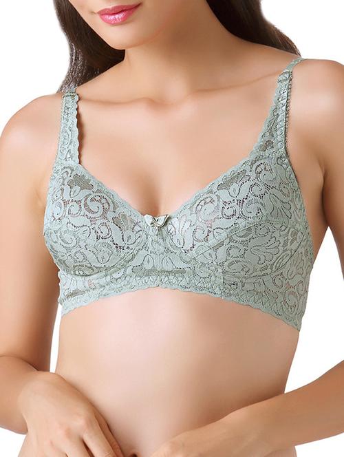 green lace bra - 13363005 - Very Small Image - 1