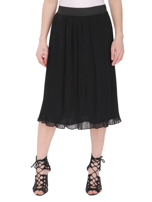 solid black skirt - 13367806 - Very Small Image - 1