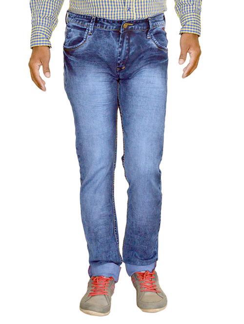 blue denim regular jean - 13368269 - Very Small Image - 1