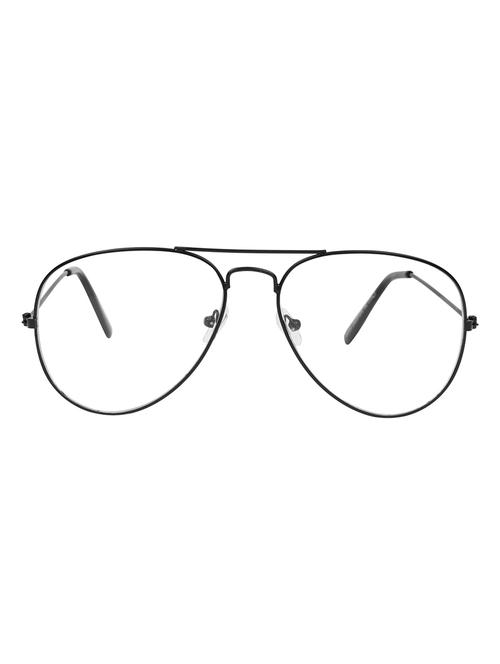 zyaden black aviator eyewear frame 321 - 13369849 - Very Small Image - 1