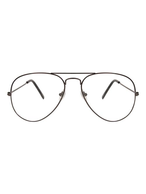 zyaden black aviator eyewear frame 323 - 13369851 - Very Small Image - 1