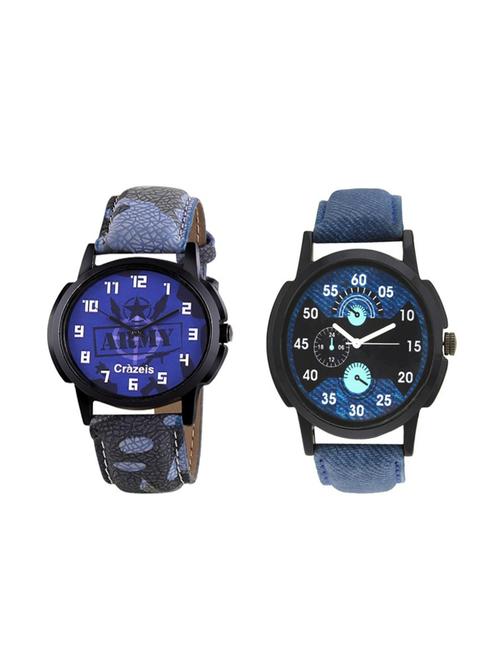 crazeis analog wrist watches combo for boy's - 13371169 - Very Small Image - 1