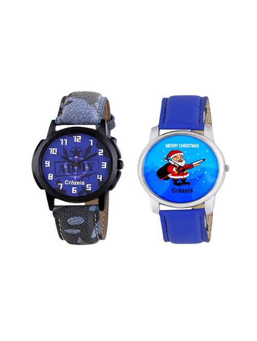 crazeis analog wrist watches combo for boy's - 13371176 - Very Small Image - 1