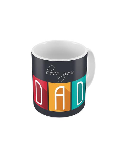 stylish printed love you dad mug - 13372312 - Very Small Image - 1