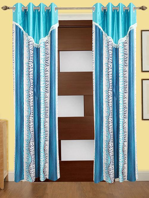 victory beautiful polyester eyelet door curtain - 13375169 - Very Small Image - 1