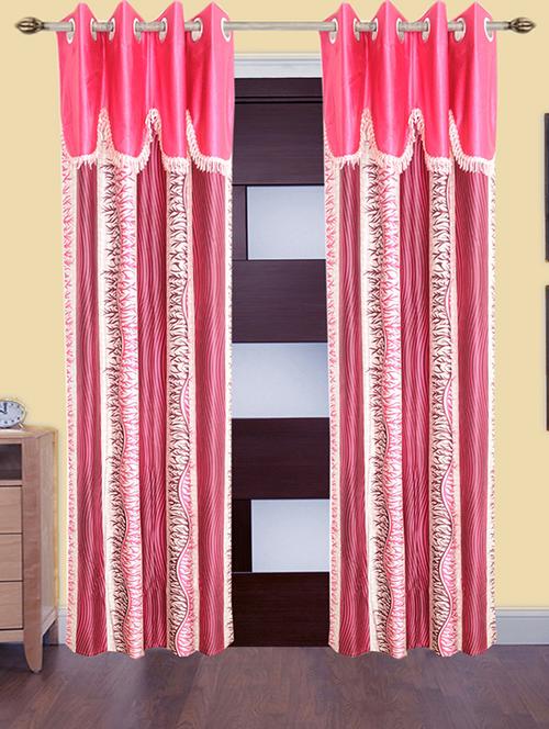 victory beautiful polyester eyelet door curtain - 13375180 - Very Small Image - 1