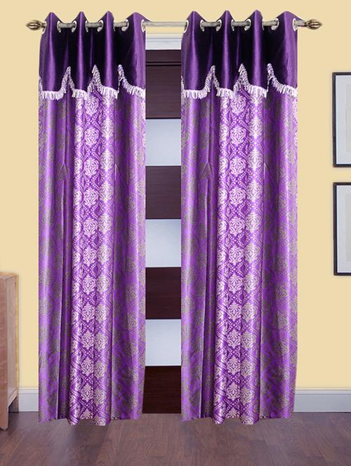 victory beautiful polyester eyelet door curtain - 13375188 - Very Small Image - 1