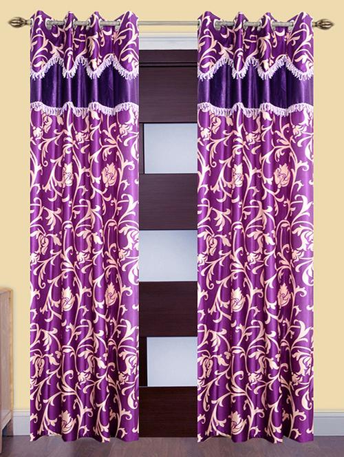 victory beautiful polyester eyelet door curtain - 13375202 - Very Small Image - 1