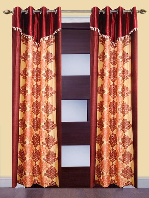 victory beautiful polyester eyelet door curtain - 13375217 - Very Small Image - 1