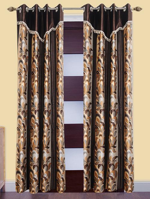 victory beautiful polyester eyelet door curtain - 13375227 - Very Small Image - 1
