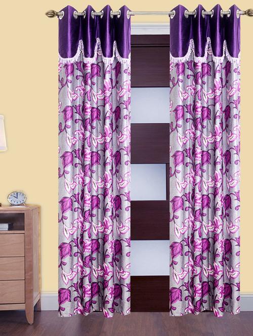 victory beautiful polyester eyelet door curtain - 13375236 - Very Small Image - 1