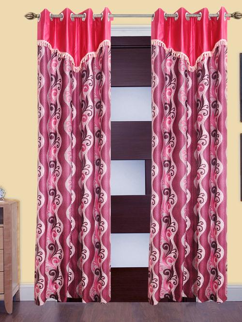 victory beautiful polyester eyelet door curtain - 13375243 - Very Small Image - 1