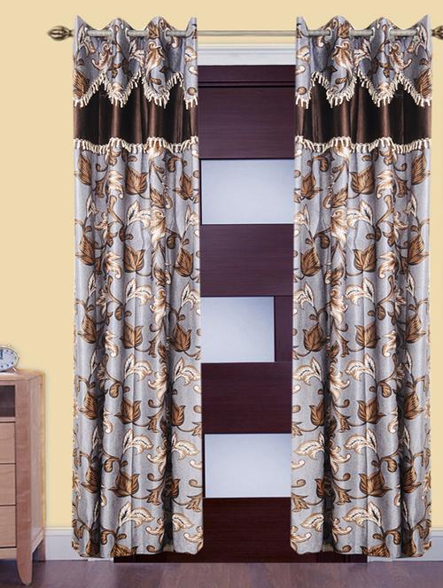 victory beautiful polyester eyelet door curtain - 13375263 - Very Small Image - 1