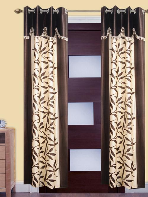 victory beautiful polyester eyelet door curtain - 13375276 - Very Small Image - 1
