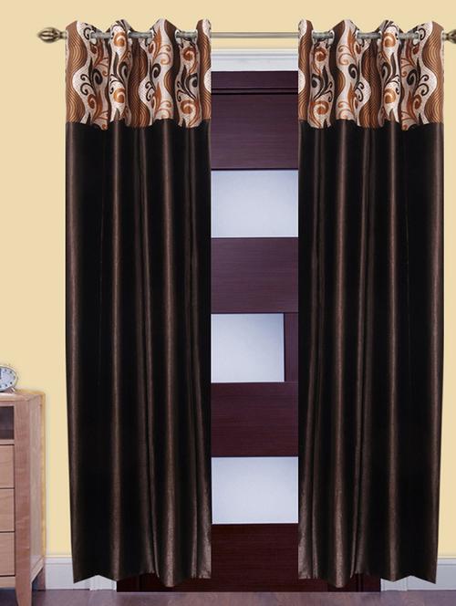 victory beautiful polyester eyelet door curtain - 13375281 - Very Small Image - 1