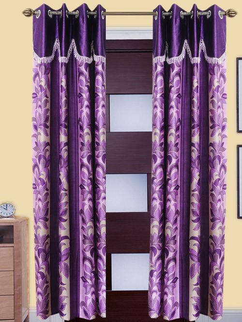 victory beautiful polyester eyelet door curtain - 13375295 - Very Small Image - 1