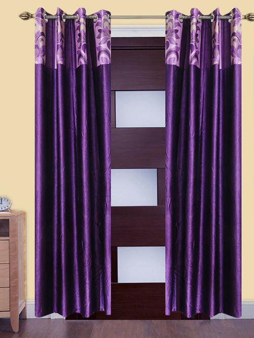 victory beautiful polyester eyelet door curtain - 13375297 - Very Small Image - 1