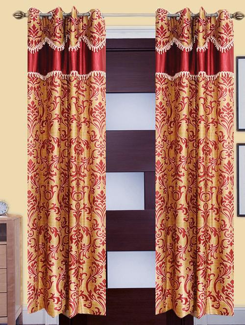 victory beautiful polyester eyelet door curtain - 13375301 - Very Small Image - 1
