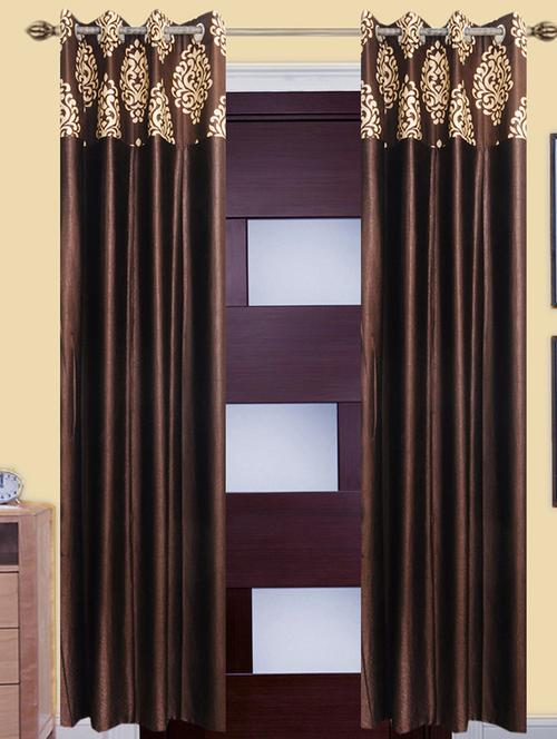 victory beautiful polyester eyelet door curtain - 13375304 - Very Small Image - 1