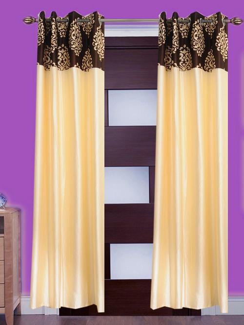 victory beautiful polyester eyelet door curtain - 13375314 - Very Small Image - 1