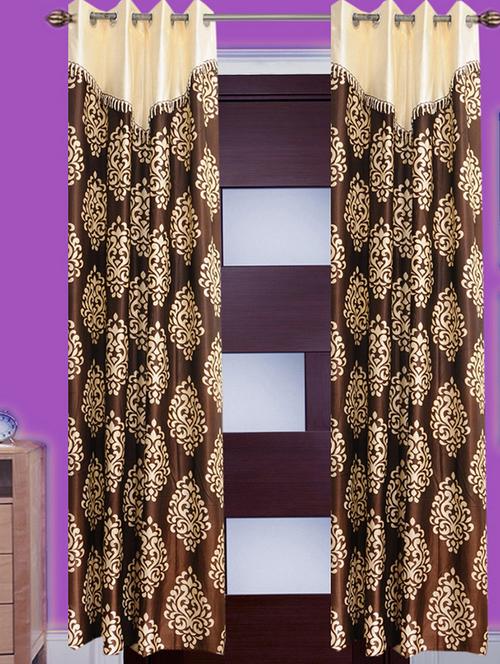 victory beautiful polyester eyelet door curtain - 13375317 - Very Small Image - 1