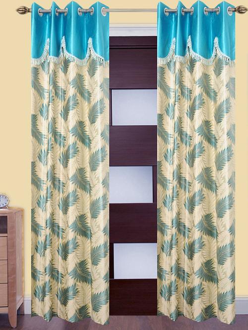 victory beautiful polyester eyelet door curtain - 13375380 - Very Small Image - 1