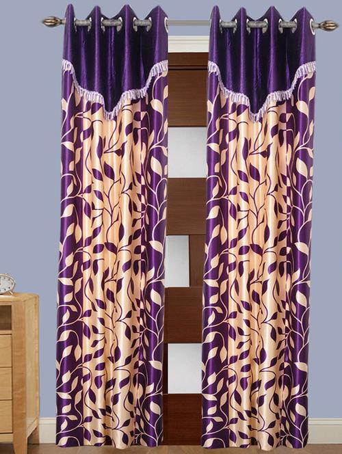 victory beautiful polyester eyelet door curtain - 13375400 - Very Small Image - 1