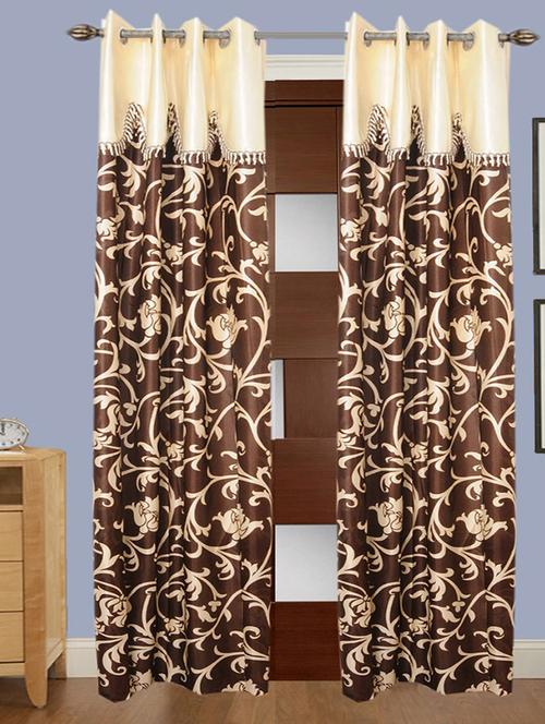 victory beautiful polyester eyelet door curtain - 13375409 - Very Small Image - 1