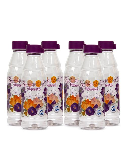 purple set of 6 pet water bottles - 13382747 - Very Small Image - 1