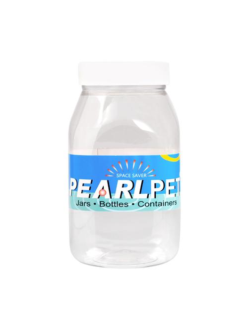 pearlpet transparent 83mm 1500 ml space saver jar - 13383006 - Very Small Image - 1