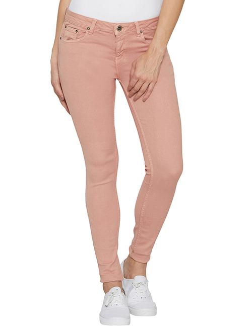 pink cotton jeans - 13385095 - Very Small Image - 1