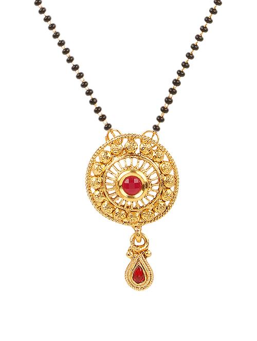 red gold plated pendant - 13387442 - Very Small Image - 1