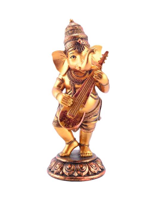the exclusive deco polyresin musical ganesha - 13390153 - Very Small Image - 1