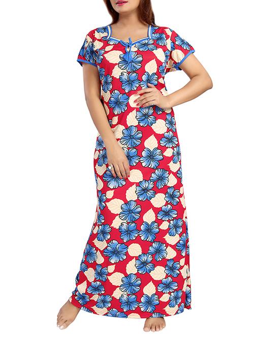 multi colored satin nighty - 13390834 - Very Small Image - 1