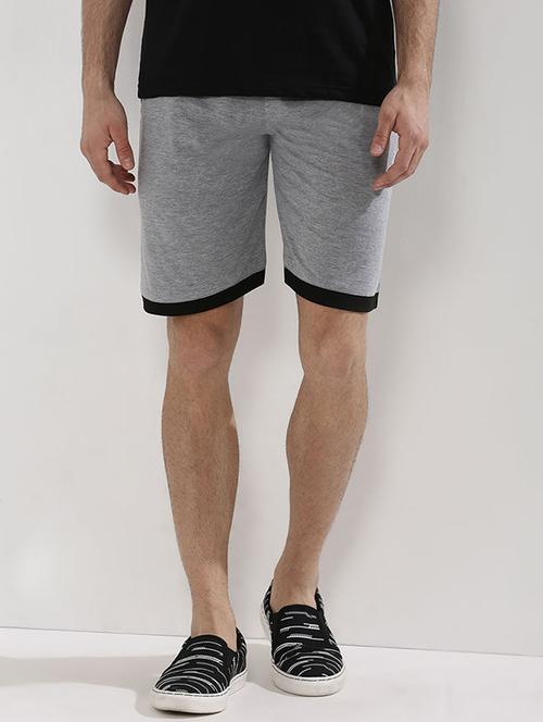 grey cotton short - 13392093 - Very Small Image - 1