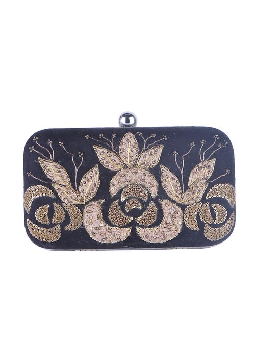 black suede clutch - 13393186 - Very Small Image - 1