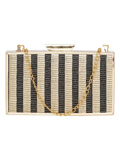 black canvas clutch - 13393211 - Very Small Image - 1