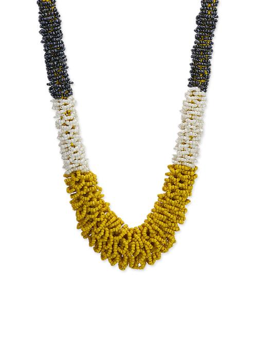 lass vogue multi colored beaded necklace - 13393437 - Very Small Image - 1