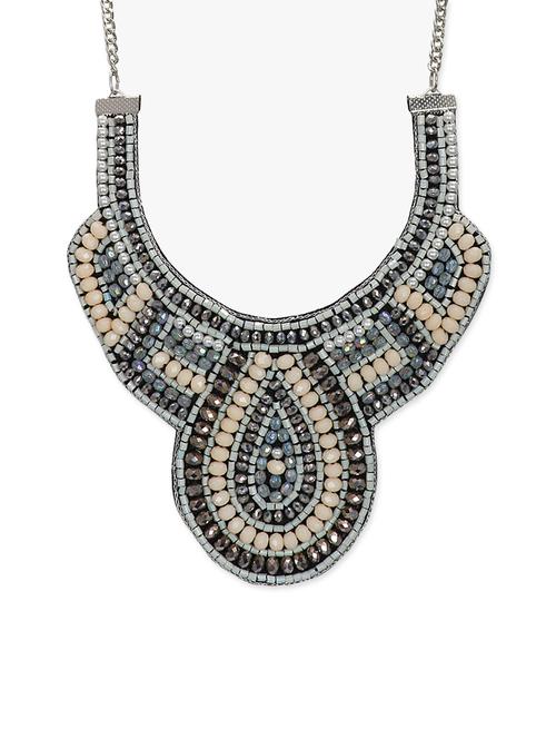 lass vogue beaded statement necklace - 13393477 - Very Small Image - 1