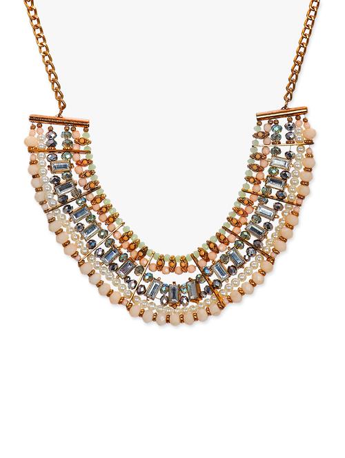 golden boho collar necklace - 13393496 - Very Small Image - 1