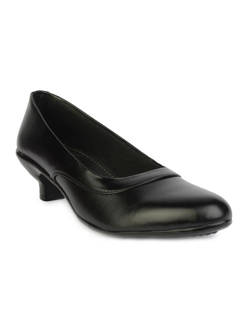black leatherette slip on formal shoes - 13393773 - Very Small Image - 1