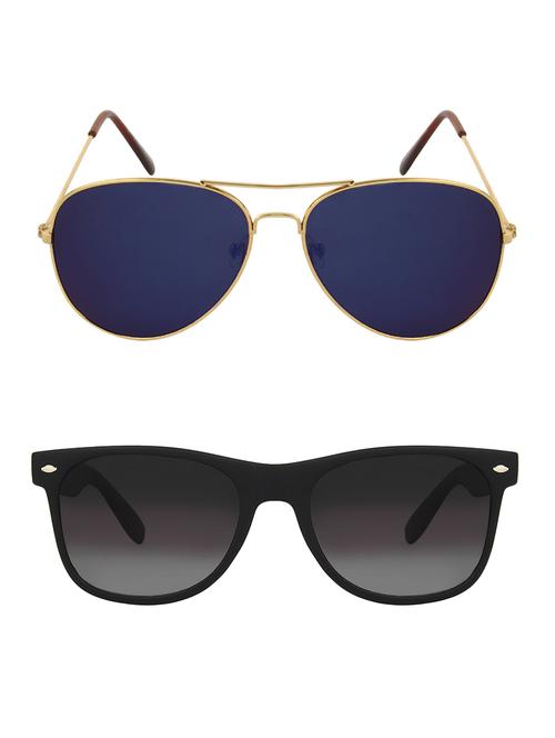 zyaden combo of two sunglasses wayfarer & aviator - 13396719 - Very Small Image - 1